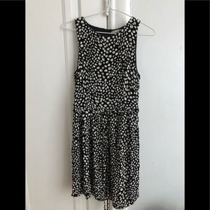 Zara - Black & White Dress - Size XS